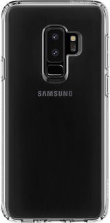 Противоударен Силиконов Калъф за Samsung S9 Plus, Spigen Liquid Crystal Case, Прозрачен (6)