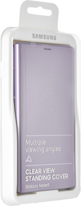 Оригинален Активен Калъф за Samsung Note 9 Clear View Cover Book Case EF-ZN960CVEGWW, Лилав (3)