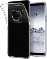 Противоударен Силиконов Калъф за Samsung S9, Spigen Liquid Crystal Case, Прозрачен (7)