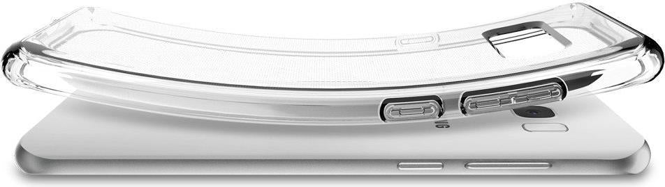 Противоударен Силиконов Калъф за Samsung S8, Spigen Liquid Crystal Case, Прозрачен (4)