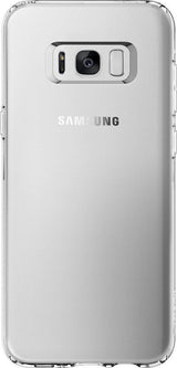 Противоударен Силиконов Калъф за Samsung S8, Spigen Liquid Crystal Case, Прозрачен (3)