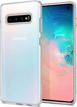 Противоударен Силиконов Калъф за Samsung S10, Spigen Liquid Crystal Case, Прозрачен (6)