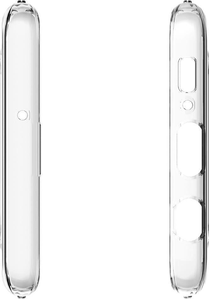 Противоударен Силиконов Калъф за Samsung S10, Spigen Liquid Crystal Case, Прозрачен (7)