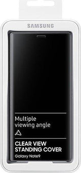 Оригинален Активен Калъф за Samsung Note 9 Clear View Cover Book Case Ef-Zn960cb, Черен (3)