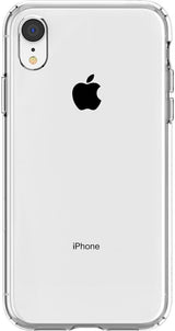 Противоударен Силиконов Калъф за iPhone XR, Spigen Liquid Crystal Case, Прозрачен (7)