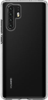 Противоударен Силиконов Калъф за Huawei P30 Pro, Spigen Liquid Crystal Case, Прозрачен (2)