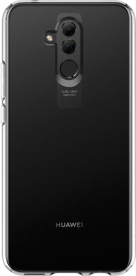 Противоударен Силиконов Калъф за Huawei Mate 20 Lite, Spigen Liquid Crystal Case, Прозрачен (3)