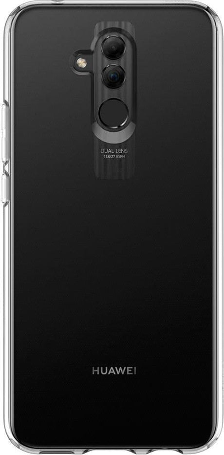 Противоударен Силиконов Калъф за Huawei Mate 20 Lite, Spigen Liquid Crystal Case, Прозрачен (3)
