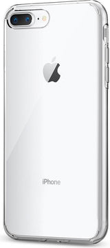 Противоударен Силиконов Калъф за iPhone 8/7 Plus, Spigen Liquid Crystal 2 Case, Прозрачен (4)