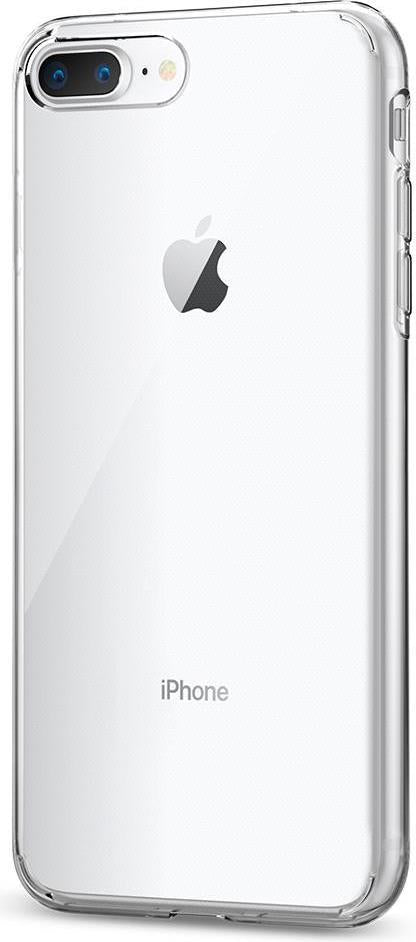 Противоударен Силиконов Калъф за iPhone 8/7 Plus, Spigen Liquid Crystal 2 Case, Прозрачен (4)