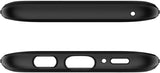 Противоударен Силиконов Калъф за Samsung S9 Plus, Spigen Liquid Air Case, Черен (6)