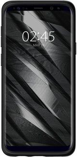 Противоударен Силиконов Калъф за Samsung S9 Plus, Spigen Liquid Air Case, Черен (3)