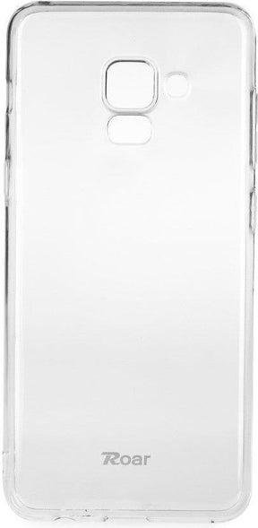 Силиконов Калъф за Samsung A8 2018, Roar Case, Прозрачен