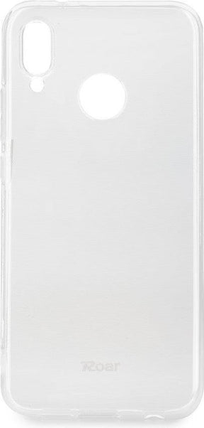 Силиконов Калъф за Huawei P20 Lite, Roar Case, Прозрачен