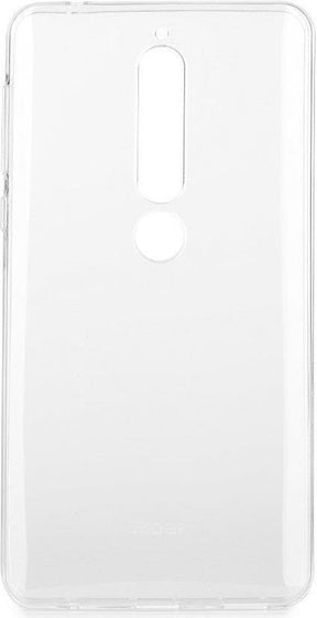 Силиконов Калъф за Nokia 6.1, Roar Case, Прозрачен