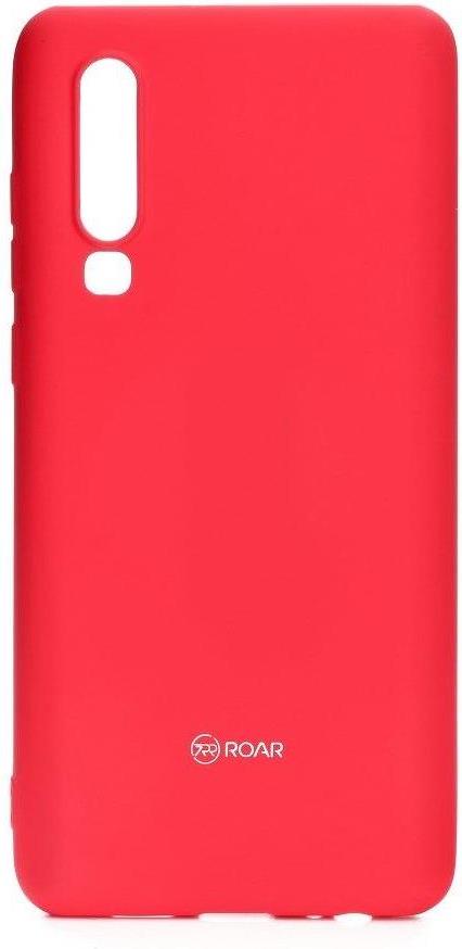 Силиконов Калъф за Huawei P30, Roar Color Case, Червен