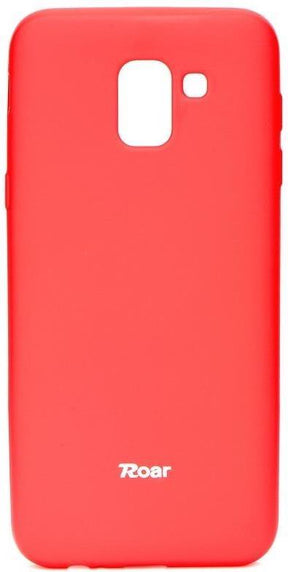 Силиконов Калъф за Samsung J6 2018, Roar Color Case, Червен