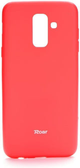 Силиконов Калъф за Samsung A6 Plus 2018, Roar Color Case, Червен