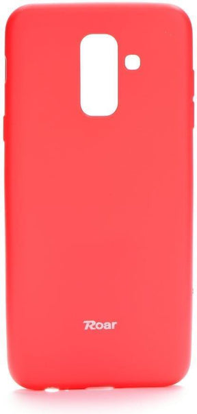Силиконов Калъф за Samsung A6 Plus 2018, Roar Color Case, Червен