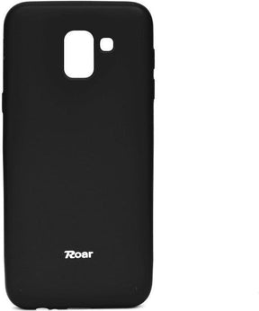 Силиконов Калъф за Samsung J6 2018, Roar Color Case, Черен