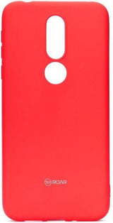 Силиконов Калъф за Nokia 7.1, Roar Color Case, Червен