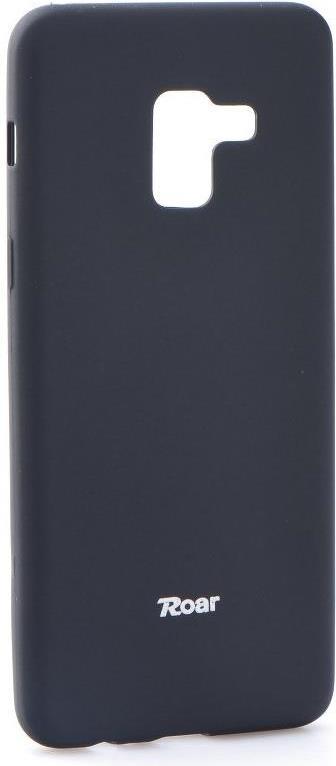 Силиконов Калъф за Samsung A8 2018, Roar Color Case, Черен