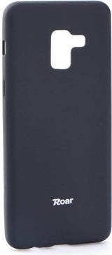 Силиконов Калъф за Samsung A8 2018, Roar Color Case, Черен