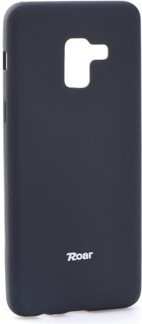 Силиконов Калъф за Samsung A8 2018, Roar Color Case, Черен