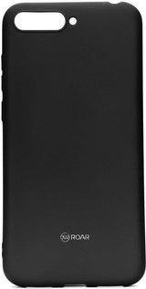 Силиконов Калъф за Huawei Y6 2018, Roar Color Case, Черен