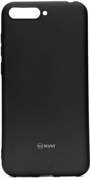 Силиконов Калъф за Huawei Y6 2018, Roar Color Case, Черен