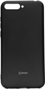 Силиконов Калъф за Huawei Y6 2018, Roar Color Case, Черен