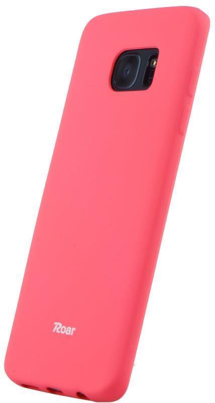 Силиконов Калъф за Huawei Y6 2018, Roar Color Case, Червен (2)
