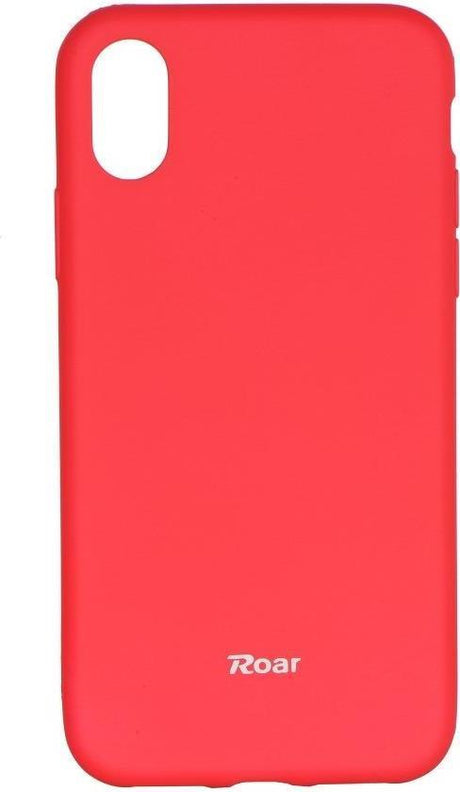 Силиконов Калъф за iPhone XS/X, Roar Color Case, Червен