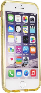 Блестящ Силиконов Калъф за iPhone XS/X, Forcell Shining Case, Златист (3)
