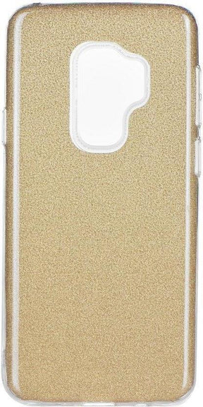 Блестящ Силиконов Калъф за Samsung S9 Plus, Forcell Shining Case, Златист