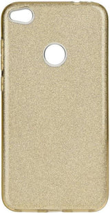Блестящ Силиконов Калъф за Huawei P9 Lite 2017, Forcell Shining Case, Златист