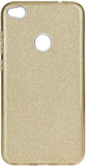 Блестящ Силиконов Калъф за Huawei P9 Lite 2017, Forcell Shining Case, Златист