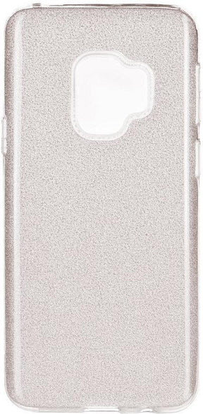 Блестящ Силиконов Калъф за Samsung S9, Forcell Shining Case, Розов