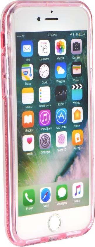 Блестящ Силиконов Калъф за iPhone SE/5s/5, Forcell Shining Case, Розов (3)
