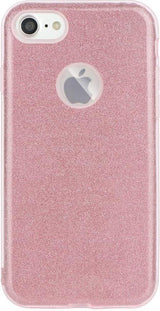 Блестящ Силиконов Калъф за iPhone 6/6s, Forcell Shining Case, Розов (2)