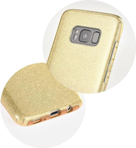 Блестящ Силиконов Калъф за Huawei Mate 10 Lite, Forcell Shining Case, Златист (3)