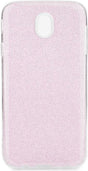 Блестящ Силиконов Калъф за Samsung J7 2017, Forcell Shining Case, Розов