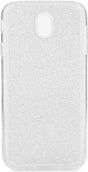 Блестящ Силиконов Калъф за Samsung J7 2017, Forcell Shining Case, Сребрист