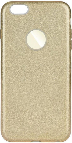 Блестящ Силиконов Калъф за iPhone 6/6s, Forcell Shining Case, Златист