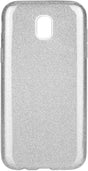Блестящ Силиконов Калъф за Samsung J3 2017, Forcell Shining Case, Сребрист