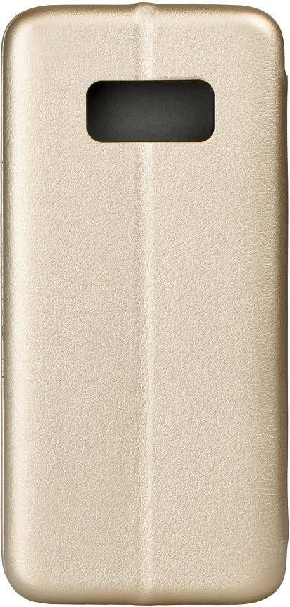 Кожен Калъф за Huawei Y6 Prime 2018, Forcell Elegance Book Case, Златист (3)
