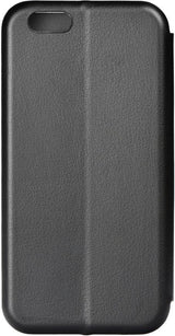 Кожен Калъф за iPhone XS/X, Forcell Elegance Book Case, Черен (3)