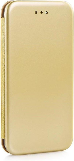 Твърд Калъф за Samsung S8 Plus, Forcell Elegance Premium Book Case, Златист