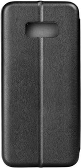 Кожен Калъф за Samsung S9 Plus, Forcell Elegance Book Case, Черен (2)