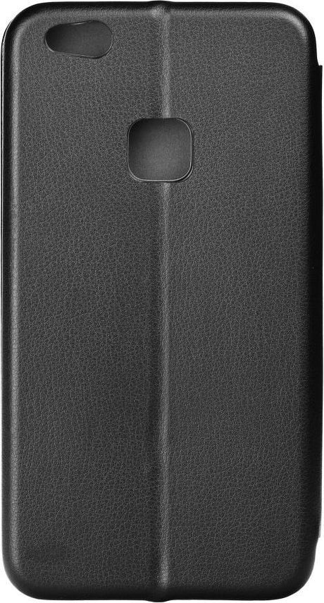 Кожен Калъф за Huawei P20 Lite, Forcell Elegance Book Case, Черен (3)